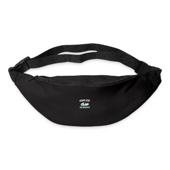 Gartenfreunde Rasenflüsterer Platzwart Geschenk - Gürteltasche - Schwarz - Vorne
