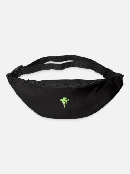 Geselle als Lustig - Gürteltasche - Schwarz