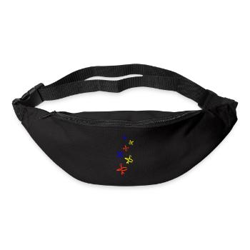 Icône de pince - Sac banane - noir - Devant