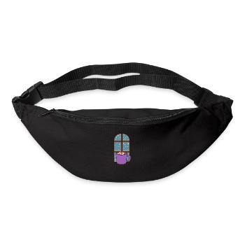 Winter Chocolate Cozy Winter Season Books Reading - Bum bag - black - Front