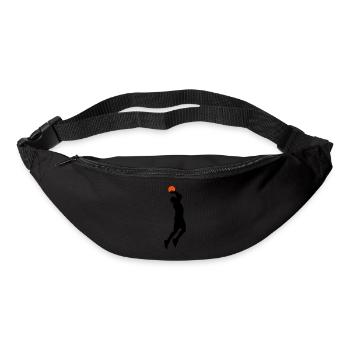 basketballer_2c - Sac banane - noir - Devant