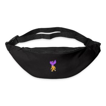 Papillon de nuit - Sac banane - noir - Devant