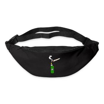 Smoke Weed - Bum bag - black - Front