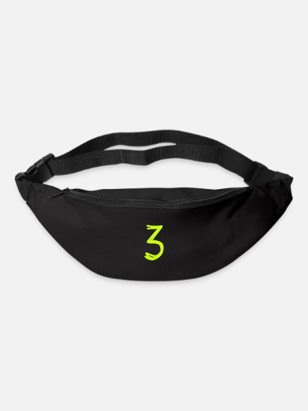 3 JAHRE. 3. JAHRESTAG. GEBURTSTAG 3 JAHRE - Gürteltasche - Schwarz