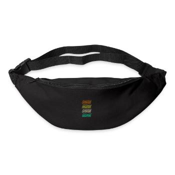 Flute player - Bum bag - black - Front