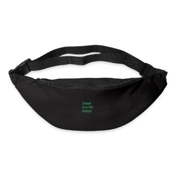 Sarkasmus-Profi - Gürteltasche - Schwarz - Vorne