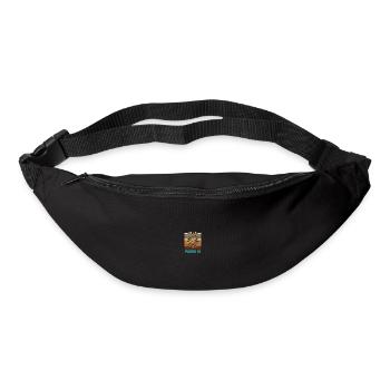 Zeit zum Paddeln - Lustiger Kajak Kanu - Gürteltasche - Schwarz - Vorne