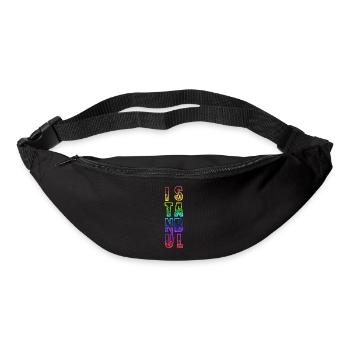 istanbul rs regenbogen - Gürteltasche - Schwarz - Vorne