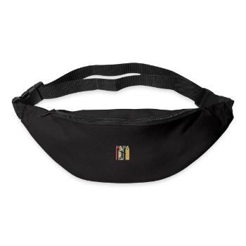 Papa Basketball Retro Shirt - Gürteltasche - Schwarz - Vorne