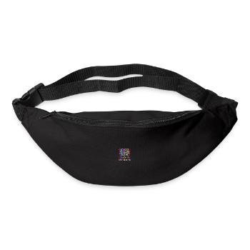 Psychologue scolaire de psychologie - Sac banane - noir - Devant