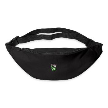 Bovins de buffle Bœufs - Sac banane - noir - Devant