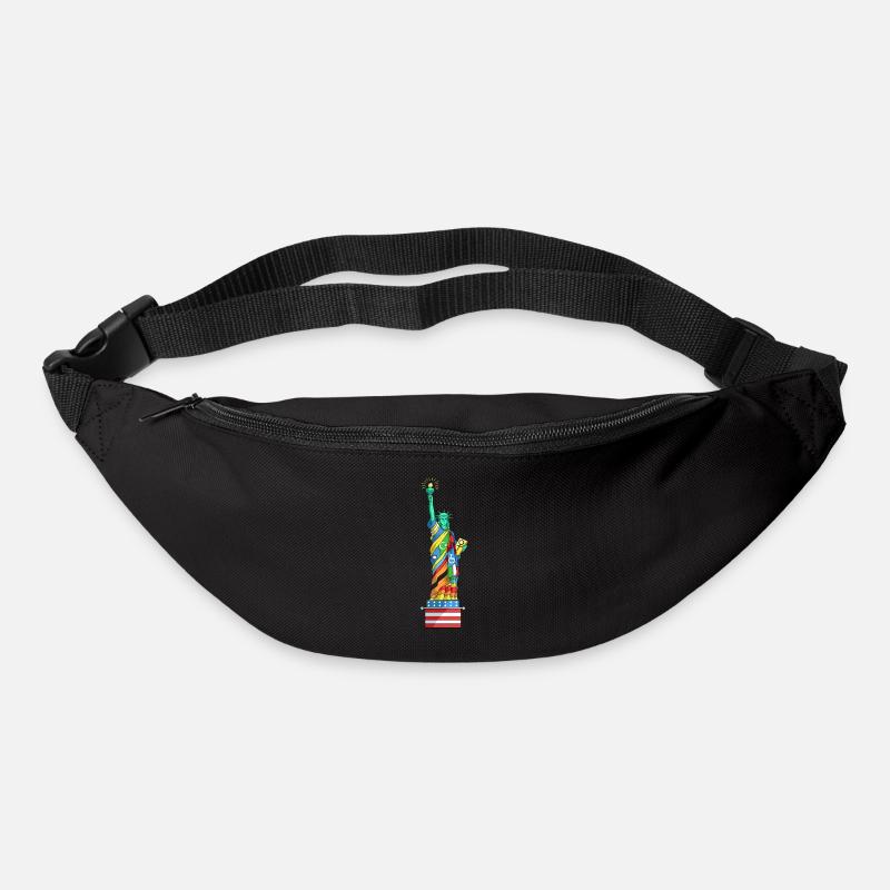 Anti Rassismus Racism - Menschenrechte - Gürteltasche - Schwarz