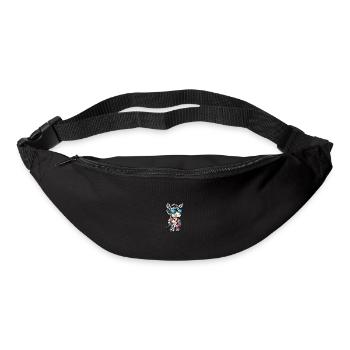 Zebra Comic Cool Sommer - Gürteltasche - Schwarz - Vorne