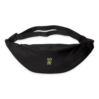 Dinosaur triceratops Comic Holiday - Bum bag - black - Front