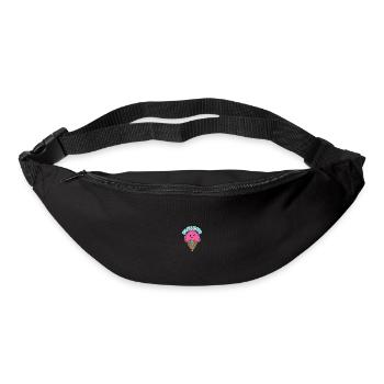 Geburtstag - Gürteltasche - Schwarz - Vorne