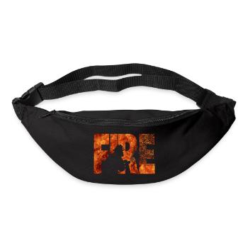 Firefighter - Bum bag - black - Front