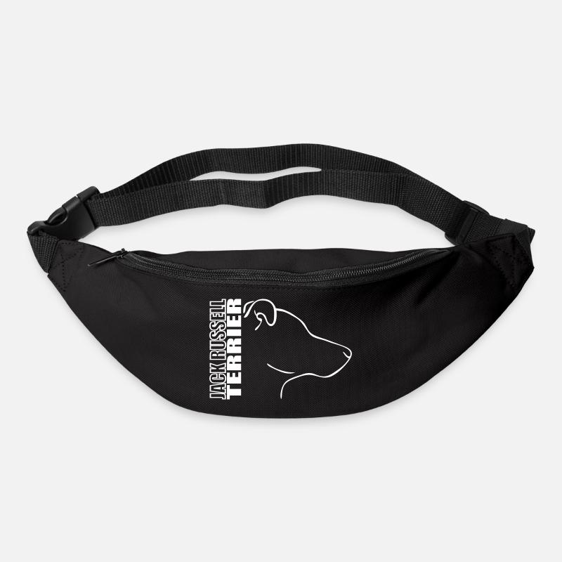 JACK RUSSELL TERRIER PROFIL - Gürteltasche - Schwarz