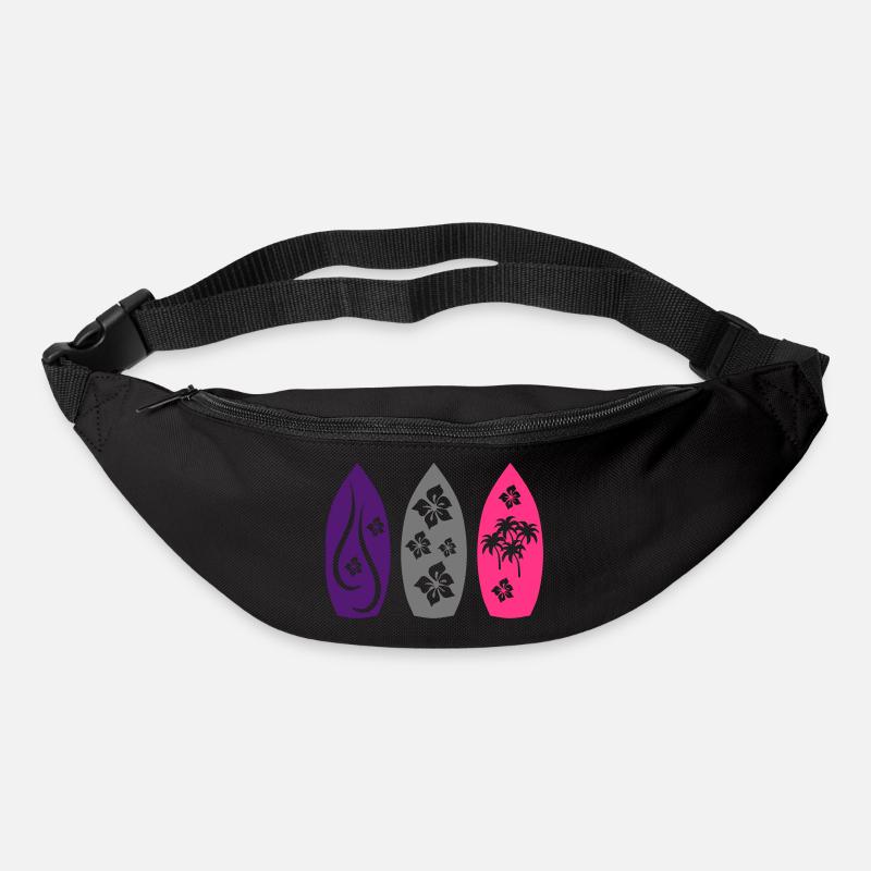 Surfboard - Gürteltasche - Schwarz