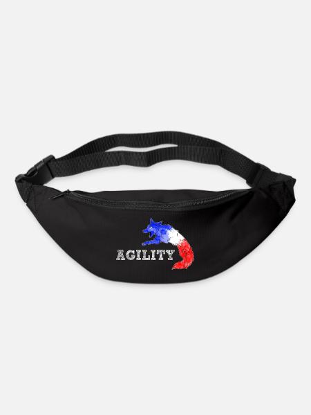 Agility Border France - Sac banane - noir