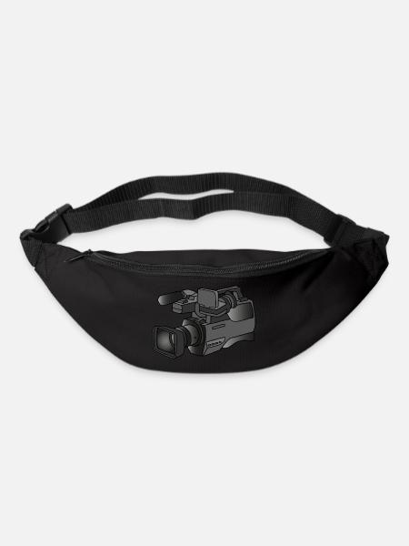 Caméra vidéo - Sac banane - noir