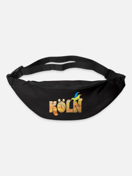 köln karneval e 37 - Gürteltasche - Schwarz