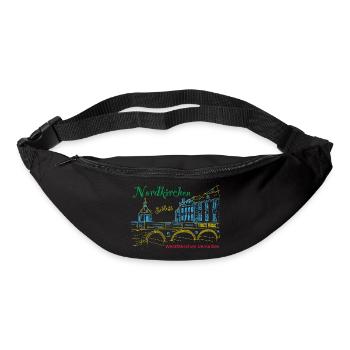 Nordkirchen Schloss, Westfälisches Versailles - Gürteltasche - Schwarz - Vorne