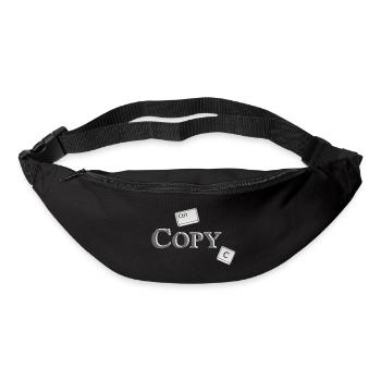Copy Paste (part1) Partnerlook Friends Geschenk - Gürteltasche - Schwarz - Vorne