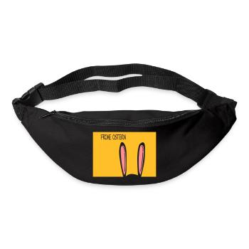 Frohe Ostern - Gürteltasche - Schwarz - Vorne