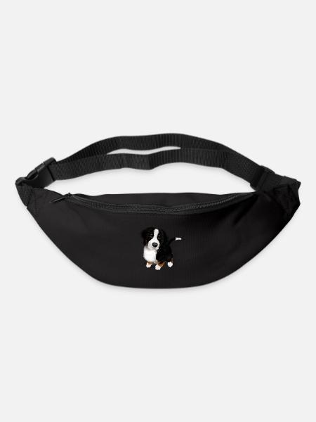 Chien de montagne bernois - Sac banane - noir