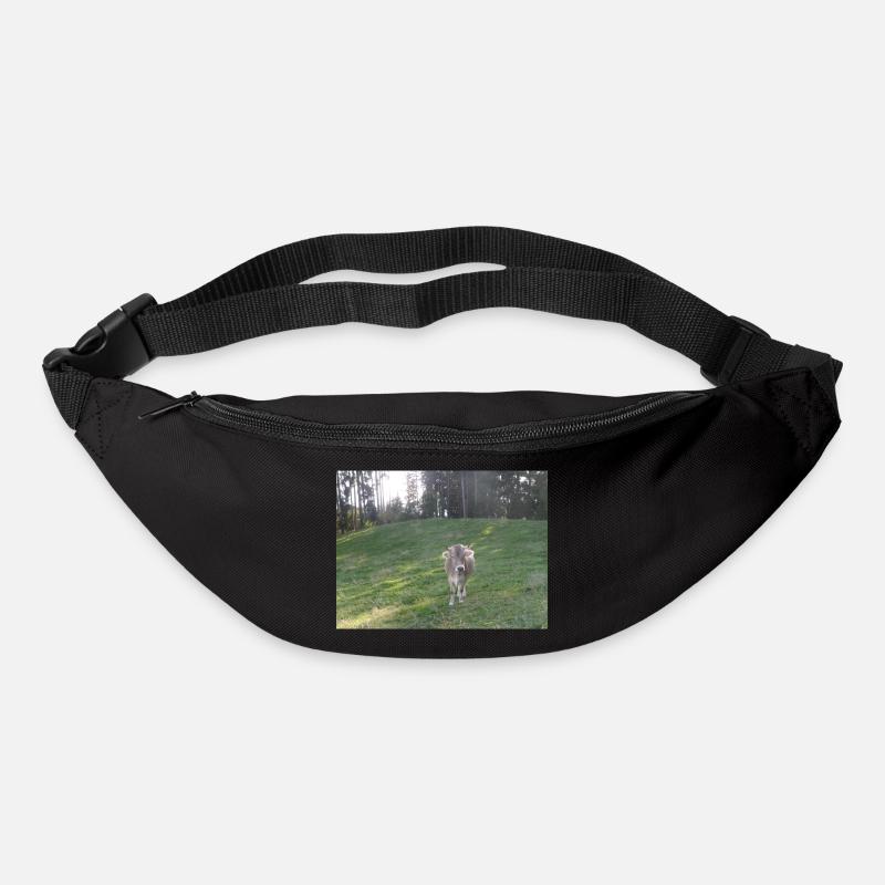 Vache - Sac banane - noir