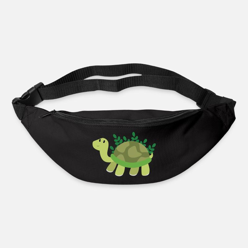 Schildkröte - Gürteltasche - Schwarz