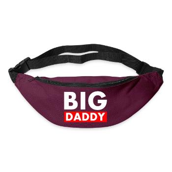 BIG DADDY - Bum bag - burgundy - Front
