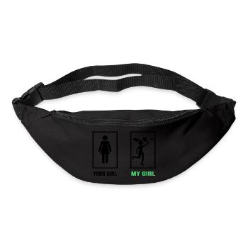 padel padeltennis paddel padel player padel wife - Bum bag - black - Front