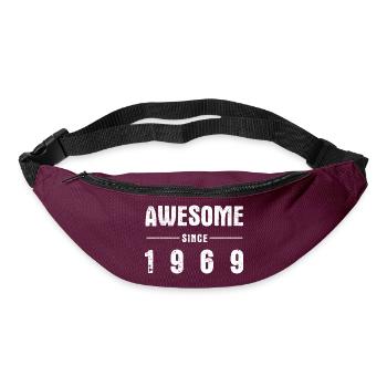 Awesome -since- 1969 - Bum bag - burgundy - Front