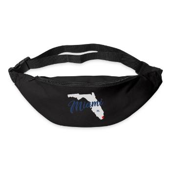 Miami - Florida - USA - United States of America - Gürteltasche - Schwarz - Vorne