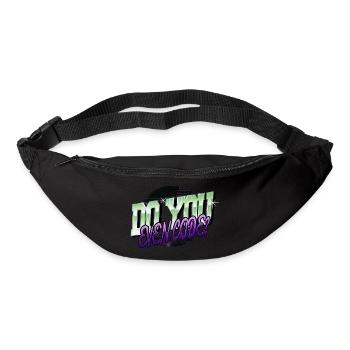 informatics computer language - Gürteltasche - Schwarz - Vorne