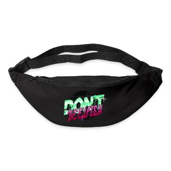 Dork Geek Couples Blagues Drôle Ordinateur Comique - Sac banane - noir - Devant