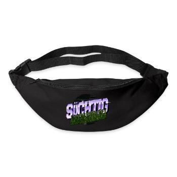 zitat witzig terrier geburtstagsgeschenkidee - Gürteltasche - Schwarz - Vorne