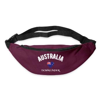 australia down under - Bum bag - burgundy - Front