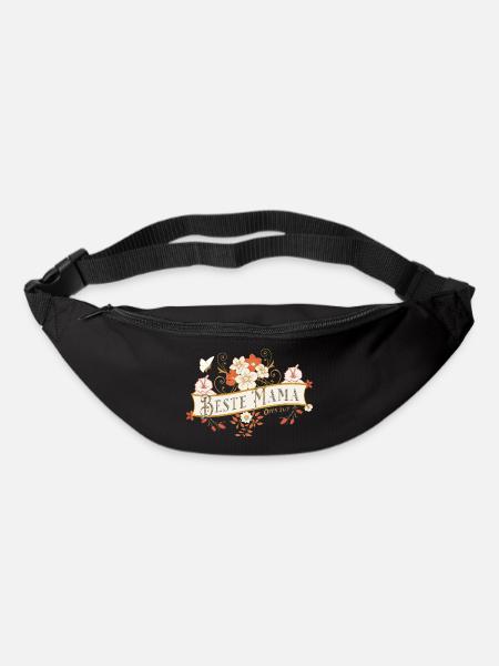 Beste Mama - Muttertag - Gürteltasche - Schwarz