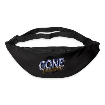 present idea gamer hacking code funny hacker fans - Gürteltasche - Schwarz - Vorne