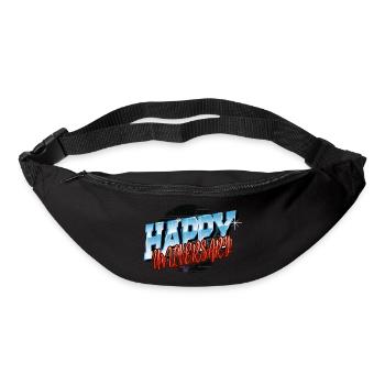 cadeau d’anniversaire art blague humour citation drôle dictons - Sac banane - noir - Devant