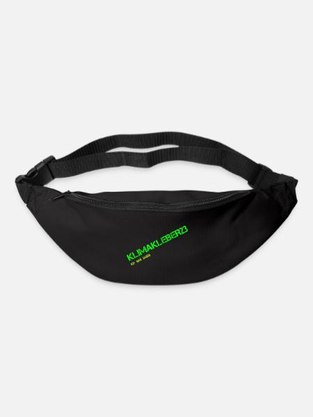 KLIMAKLEBER23 ich war dabei! - Gürteltasche - Schwarz