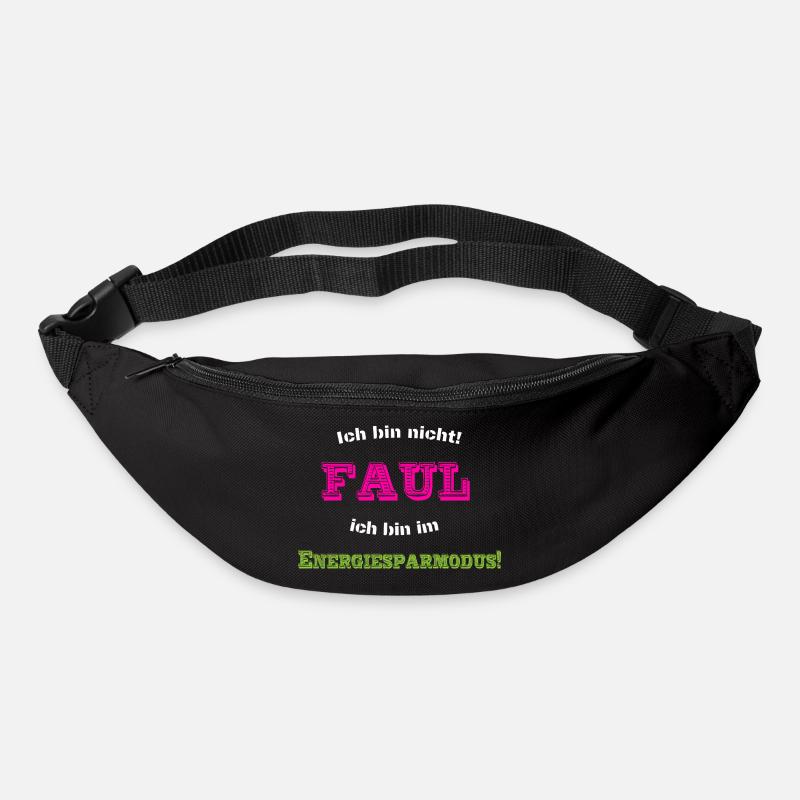 Faul - Gürteltasche - Schwarz