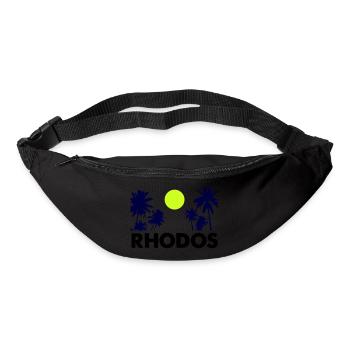 rhodos - Gürteltasche - Schwarz - Vorne