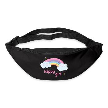 Happy Girl - Gürteltasche - Schwarz - Vorne