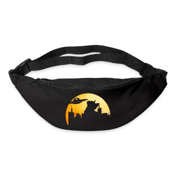 Alien Alien Cat - Bum bag - black - Front