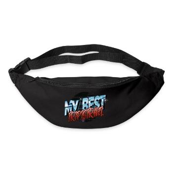 outdoors funny sayings statement camping ideas - Gürteltasche - Schwarz - Vorne