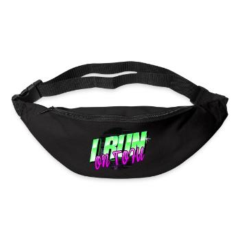 birthday present geek animal rights awesome quote - Bum bag - black - Front