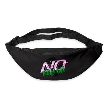 oiseau cool enfant contre-culture cadeau d’anniversaire - Sac banane - noir - Devant